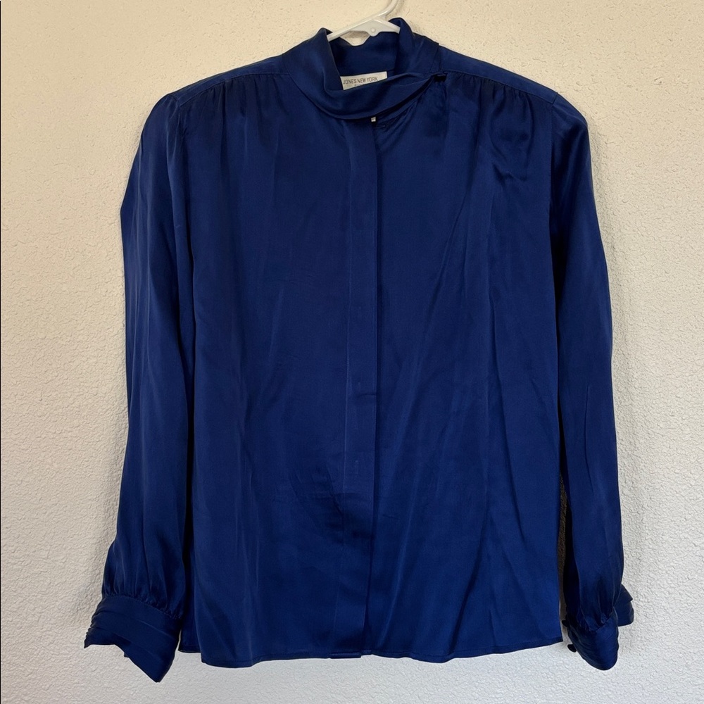 90s Jones‎ NY Silk Blouse